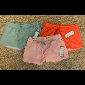 NWT Three pairs Niyama Sol sport short sz L